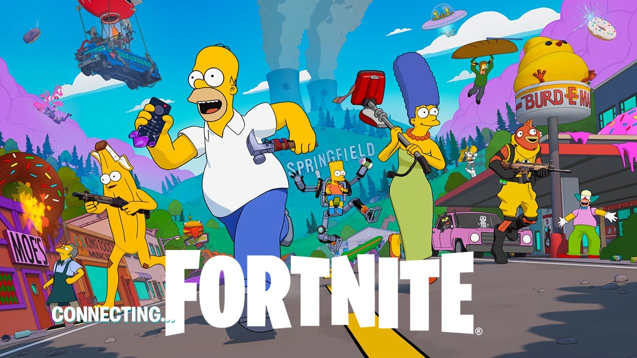Leaked: Fortnite and The Simpsons Mini-Season