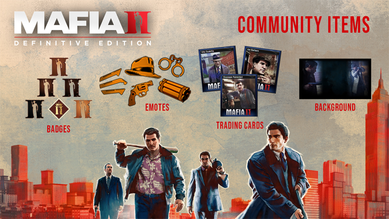 Предметы сообщества Mafia 2: Definitive Edition в Steam