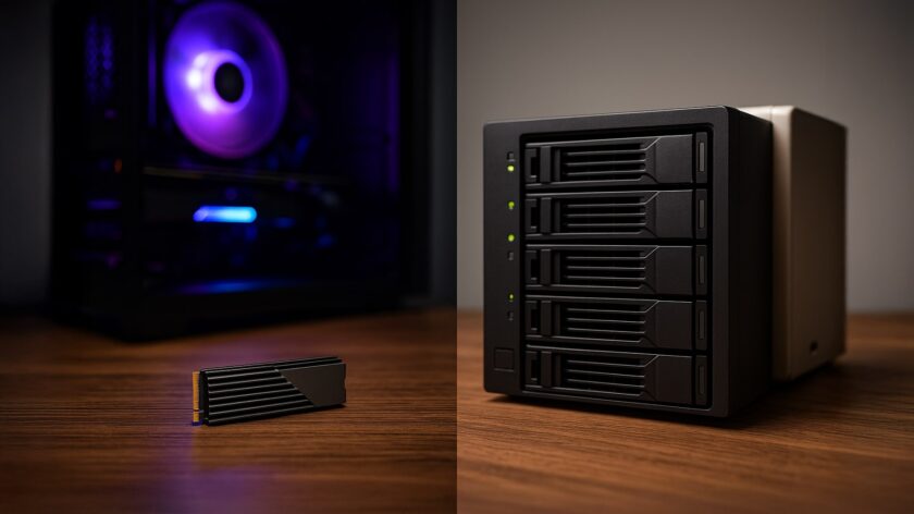 Быстрый NVMe-SSD и RAID для надёжного хранения