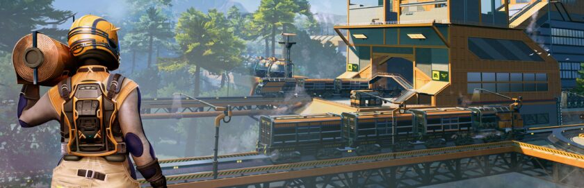 Автоматизированная производственная линия в Satisfactory