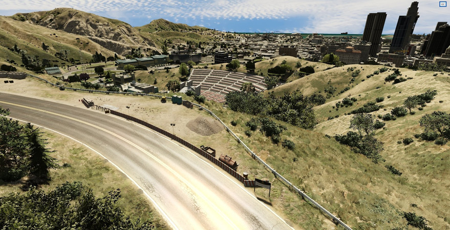 Первый участок особняка — общий вид