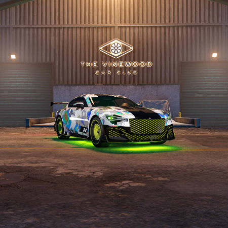 Enus Paragon S в Vinewood Car Club