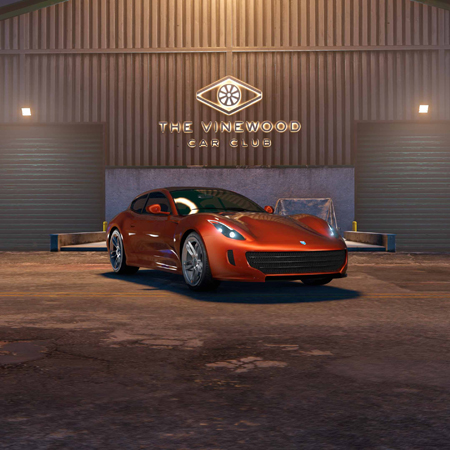 Grotti Bestia GTS в Vinewood Car Club