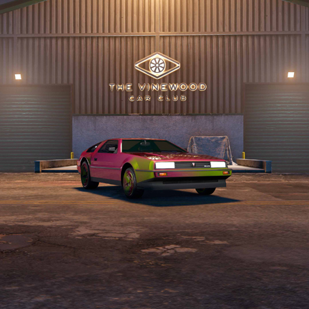 Imponte Deluxo в Vinewood Car Club