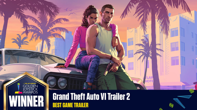 GTA 6 получила две награды на Golden Joystick Awards 2025