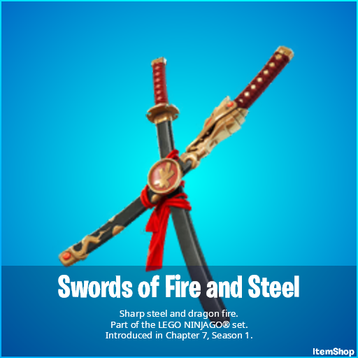 Bless Flan back bling