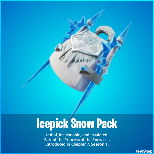 Frigid Poppet Back Bling