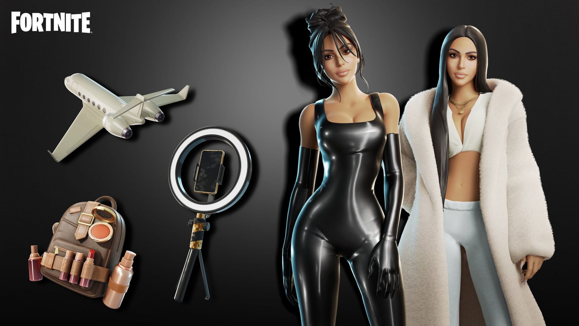 Kim Kardashian Fortnite skin preview 1