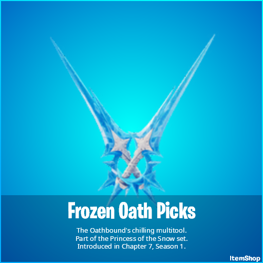 Frigid Poppet Pickaxe