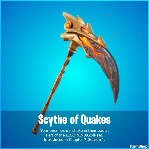 Scallop Lava pickaxe