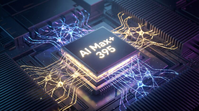 Визуализация ядра процессора ИИ