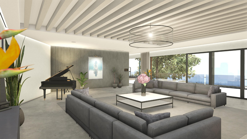 Уютная лаунж-зона