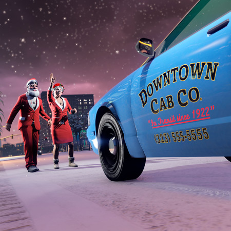 Праздничное такси.