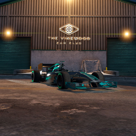 Benefactor BR8 в автоклубе Вайнвуда.