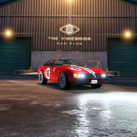 Grotti GT750 в автоклубе Вайнвуда.