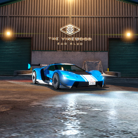 Vapid FMJ MK V в автоклубе Вайнвуда.