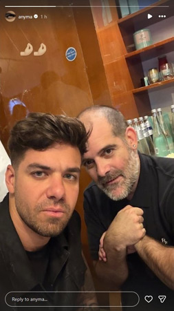 Сэм Хаузер зимой