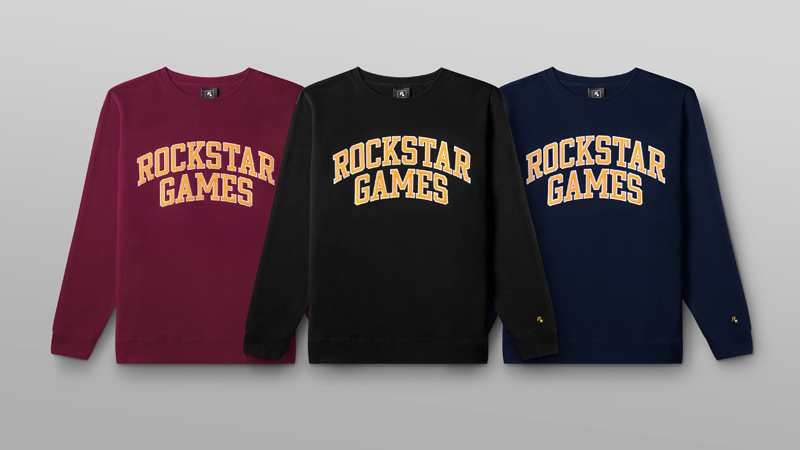 Свитер Rockstar Games в стиле varsity — 90 $ / 90 €