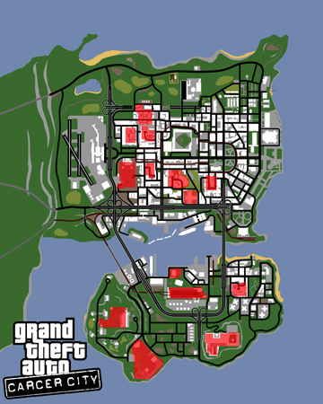Локации Manhunt 1 на карте города