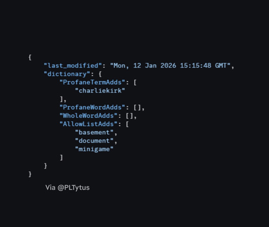 Блокировка запрещенных имен в коде Rockstar Games