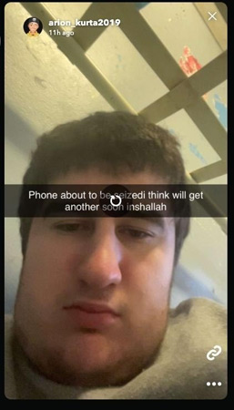 Арион Куртай в заключении