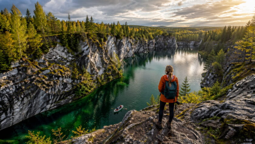 Тур в Рускеалу на один день: особенности и впечатления
