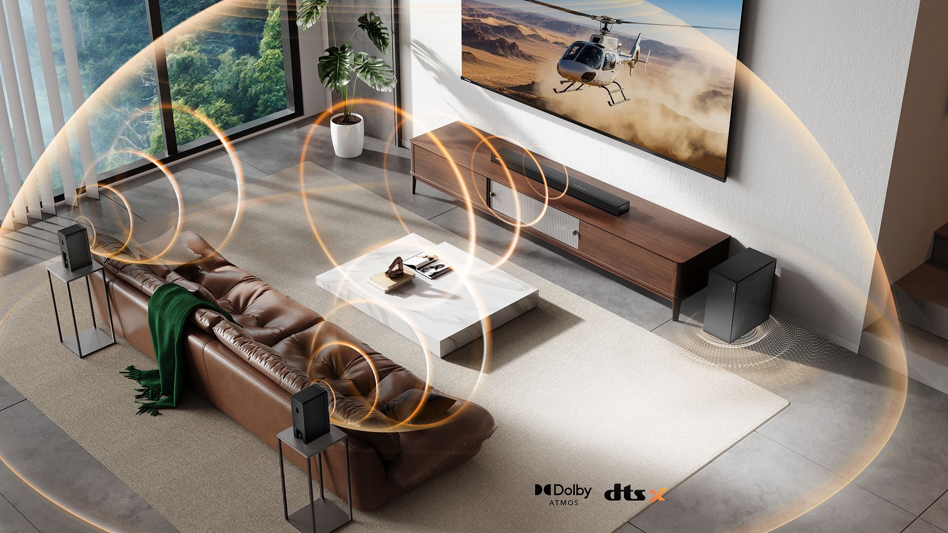 Toshiba TV Soundbar M510WR lifestyle