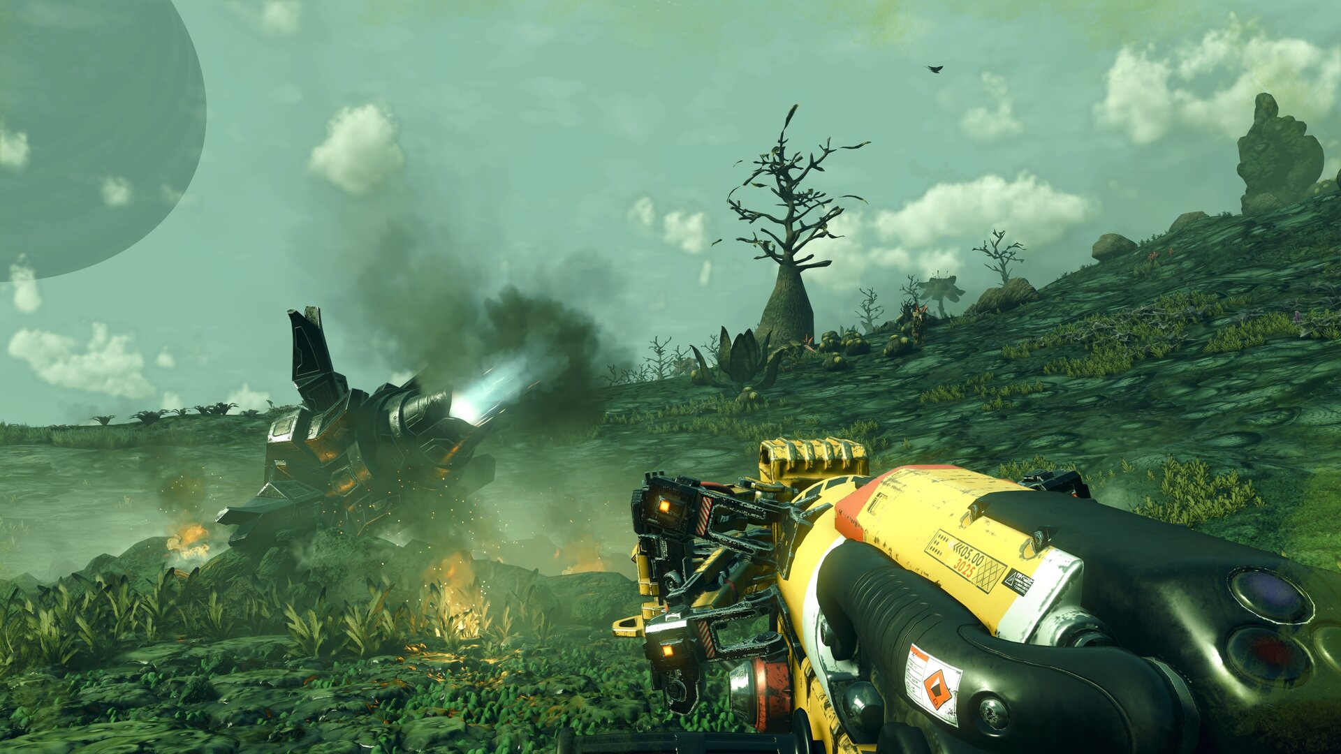 Planetary cleanup