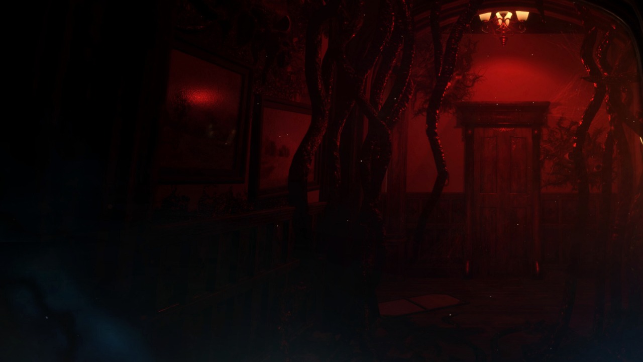 Haunted Bloodlines mansion corridor