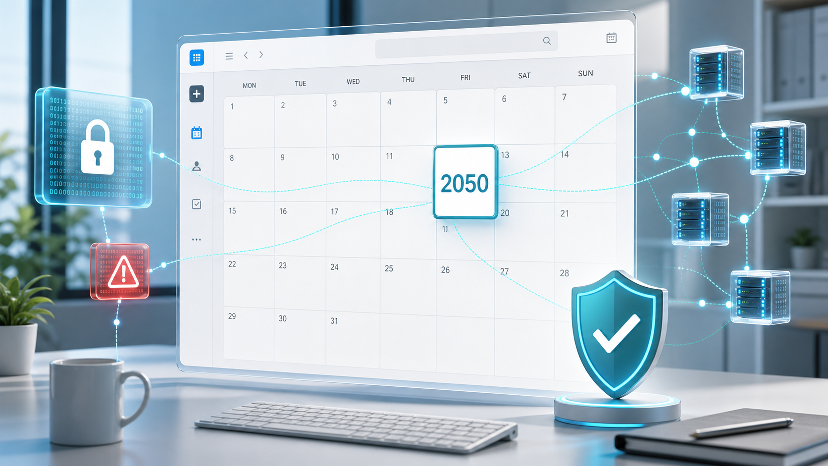 HollowGraph использует календарные события 2050 года