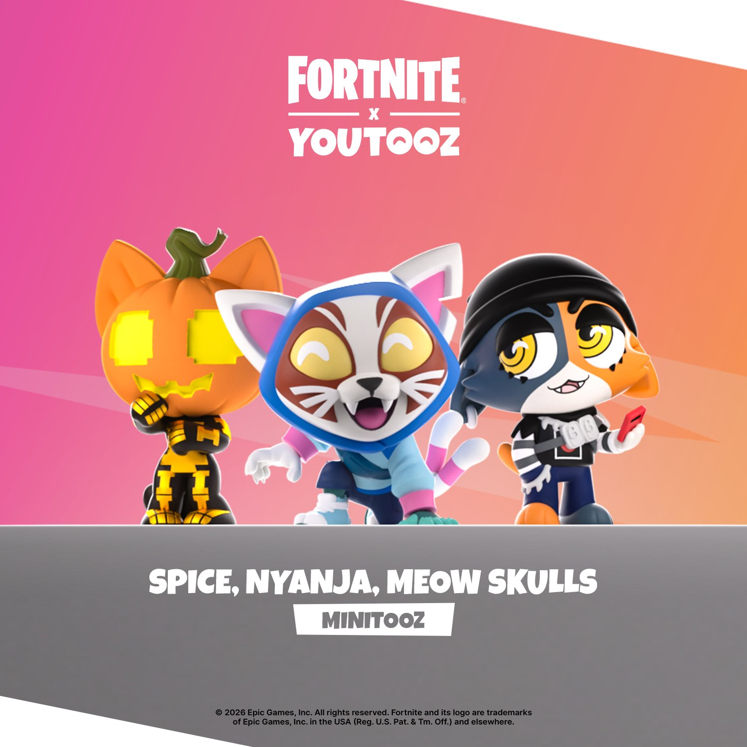 Fortnite Minitooz Figures