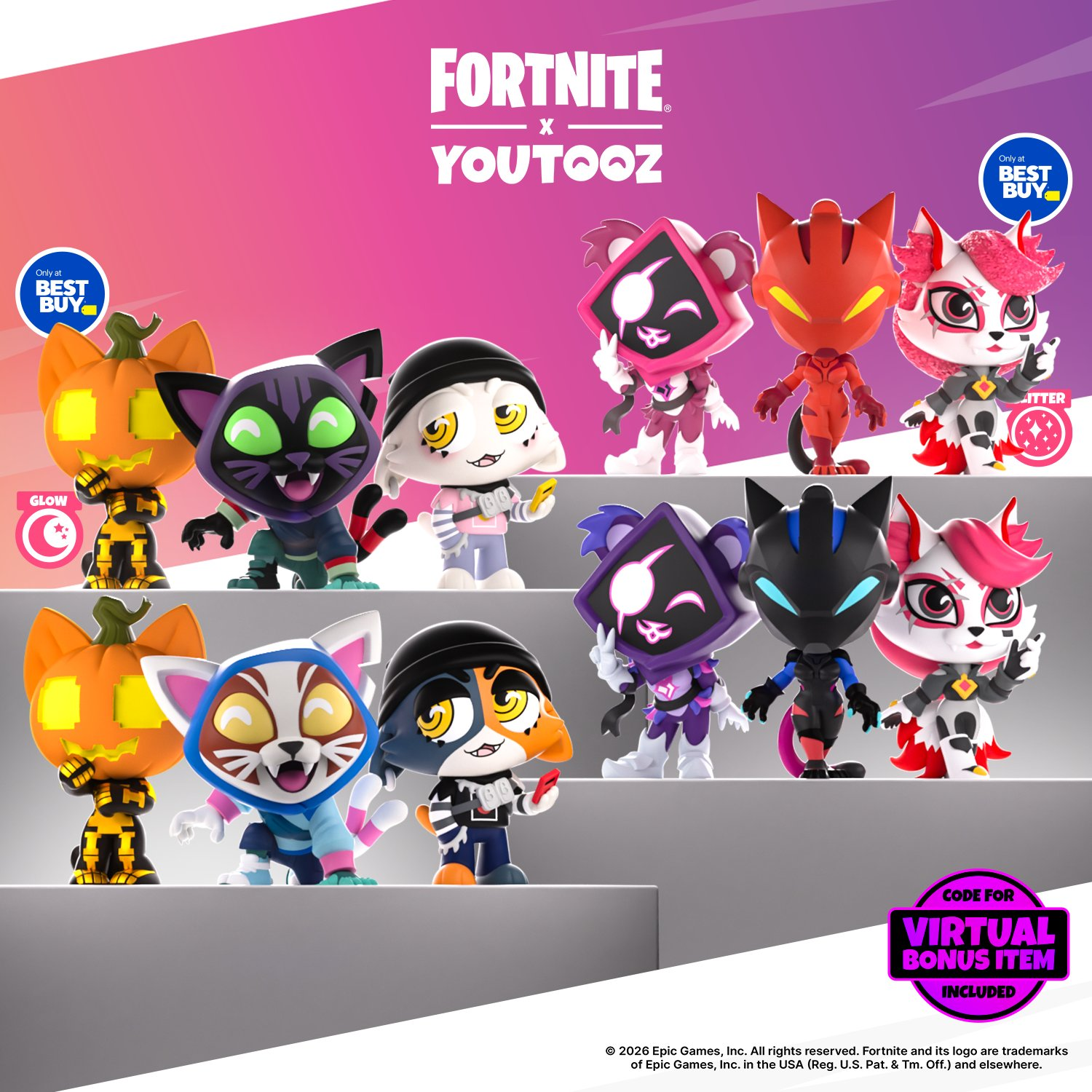 Fortnite x Youtooz Minitooz Collection Launches July 7 Fortnite x Youtooz Minitooz Collection Launches July 7