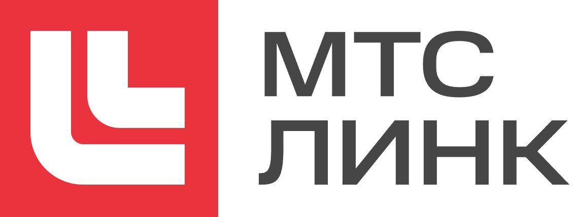 Logo for MTC ЛИНК: red square with a white stylized L next to gray 'MTC ЛИНК' text on white background.