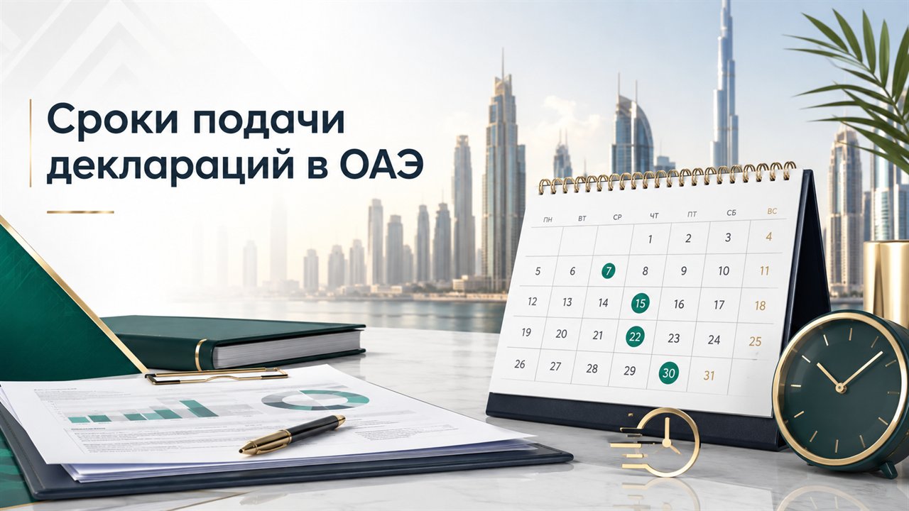 Сроки подачи деклараций в ОАЭ