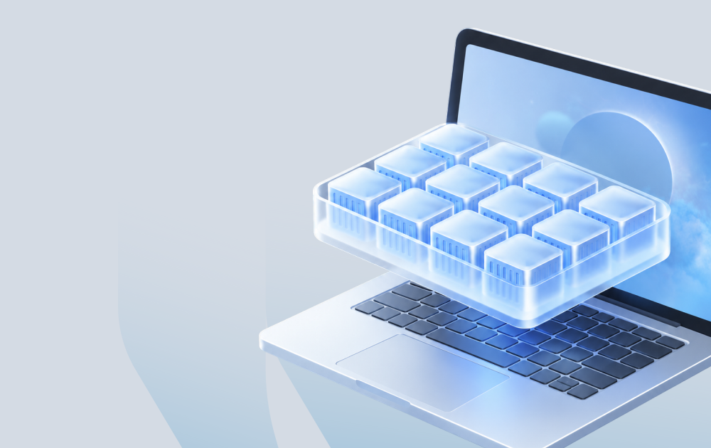 Иллюстрация Astra Flatpak: изолированные приложения на ноутбуке