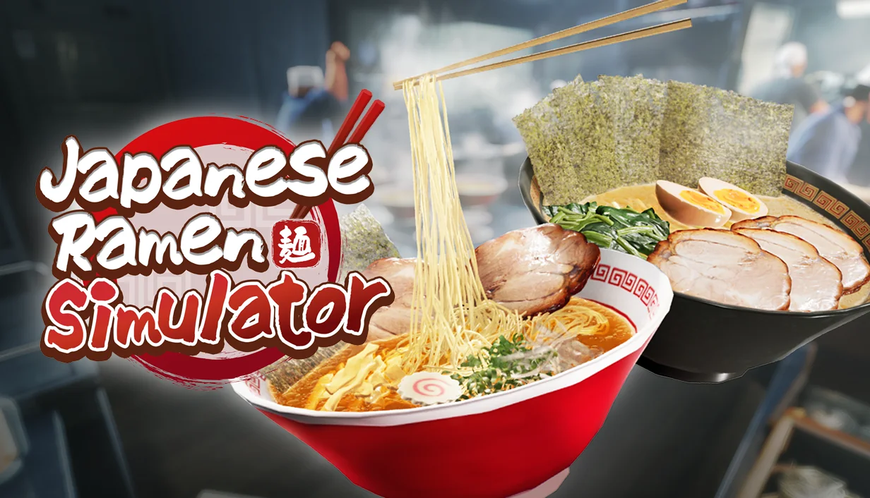 Japanese Ramen Simulator. Official key art supplied by Wild Dog.