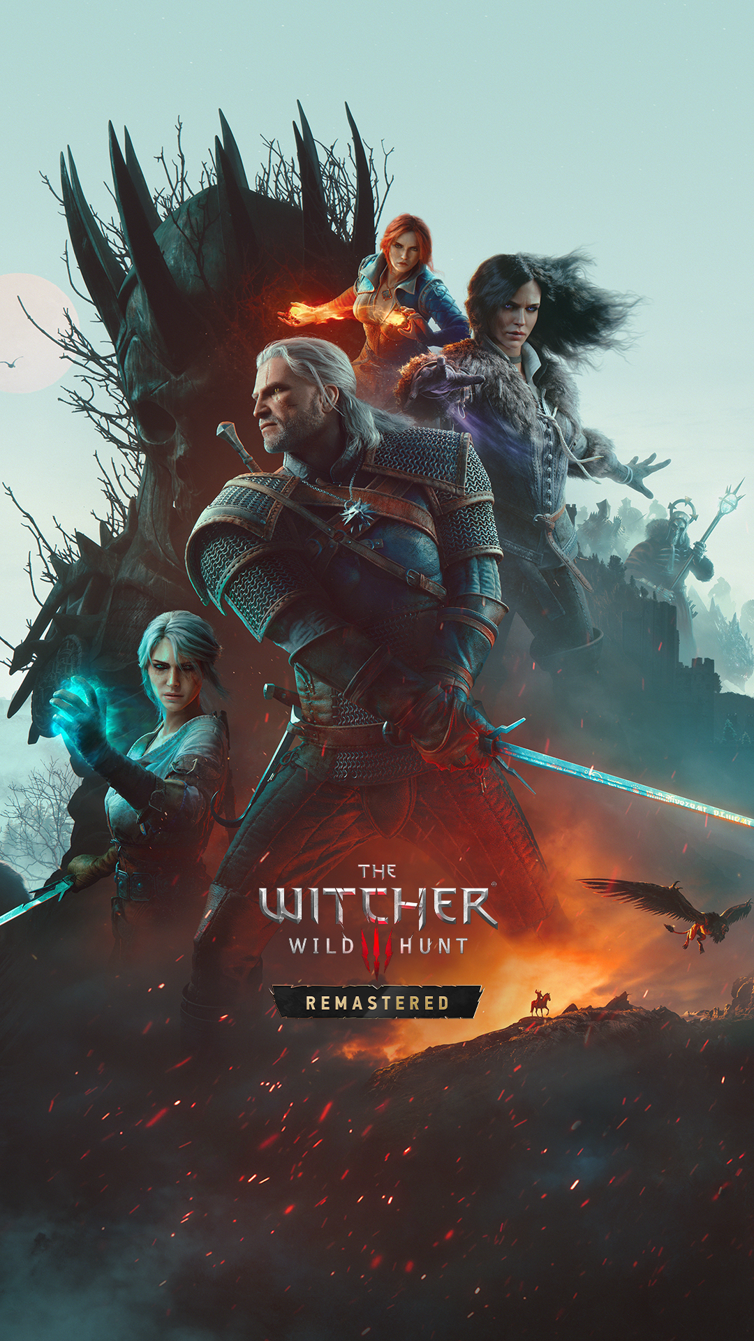 The Witcher 3 Remastered - Обложка