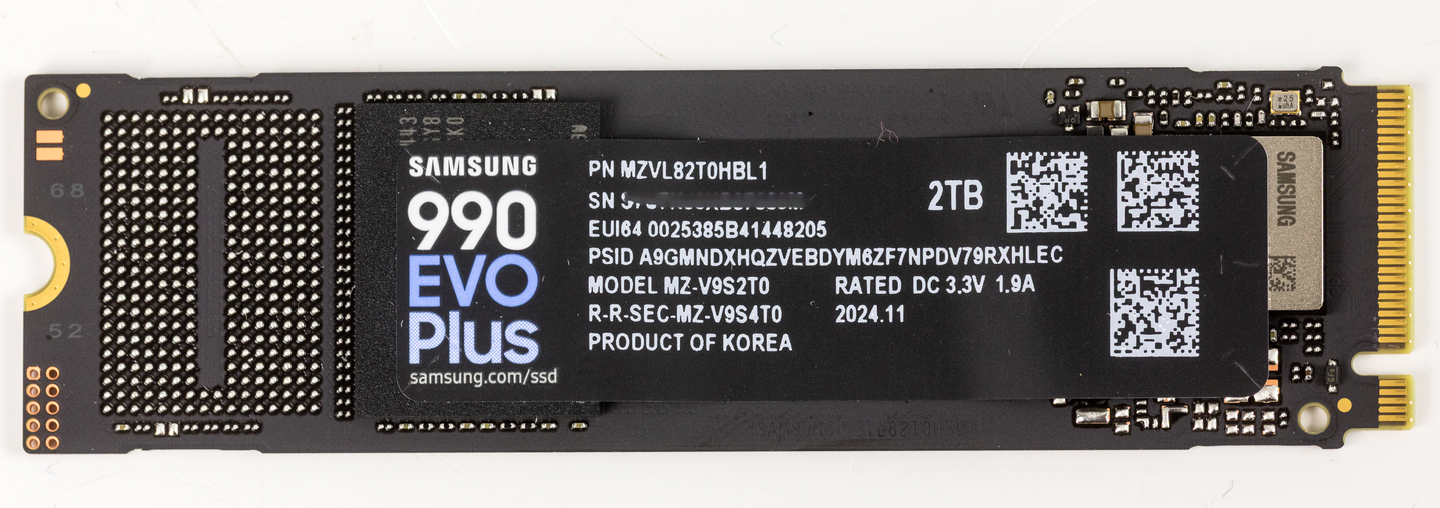 SSD Samsung 990 EVO Plus 2 ТБ в формате M.2