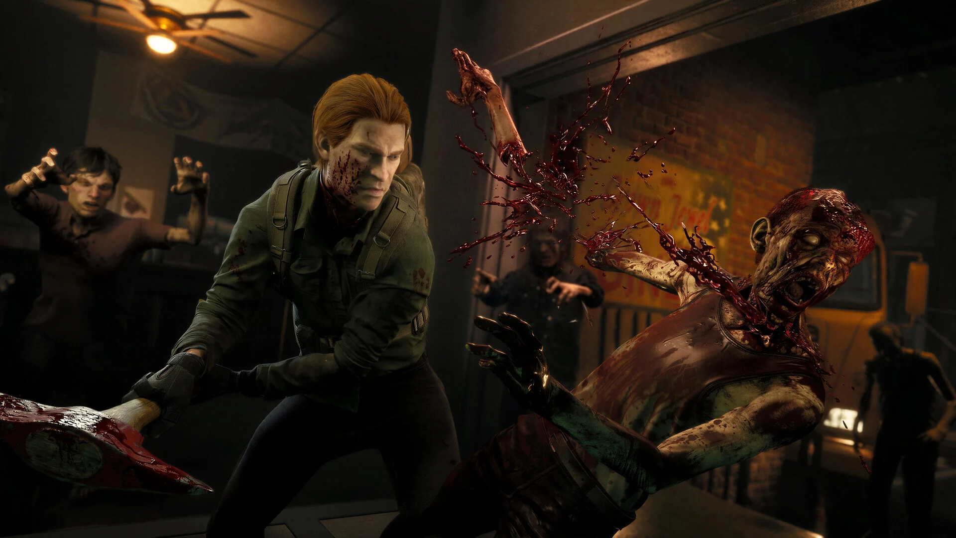 Survivors facing zombies in No More Room in Hell 2