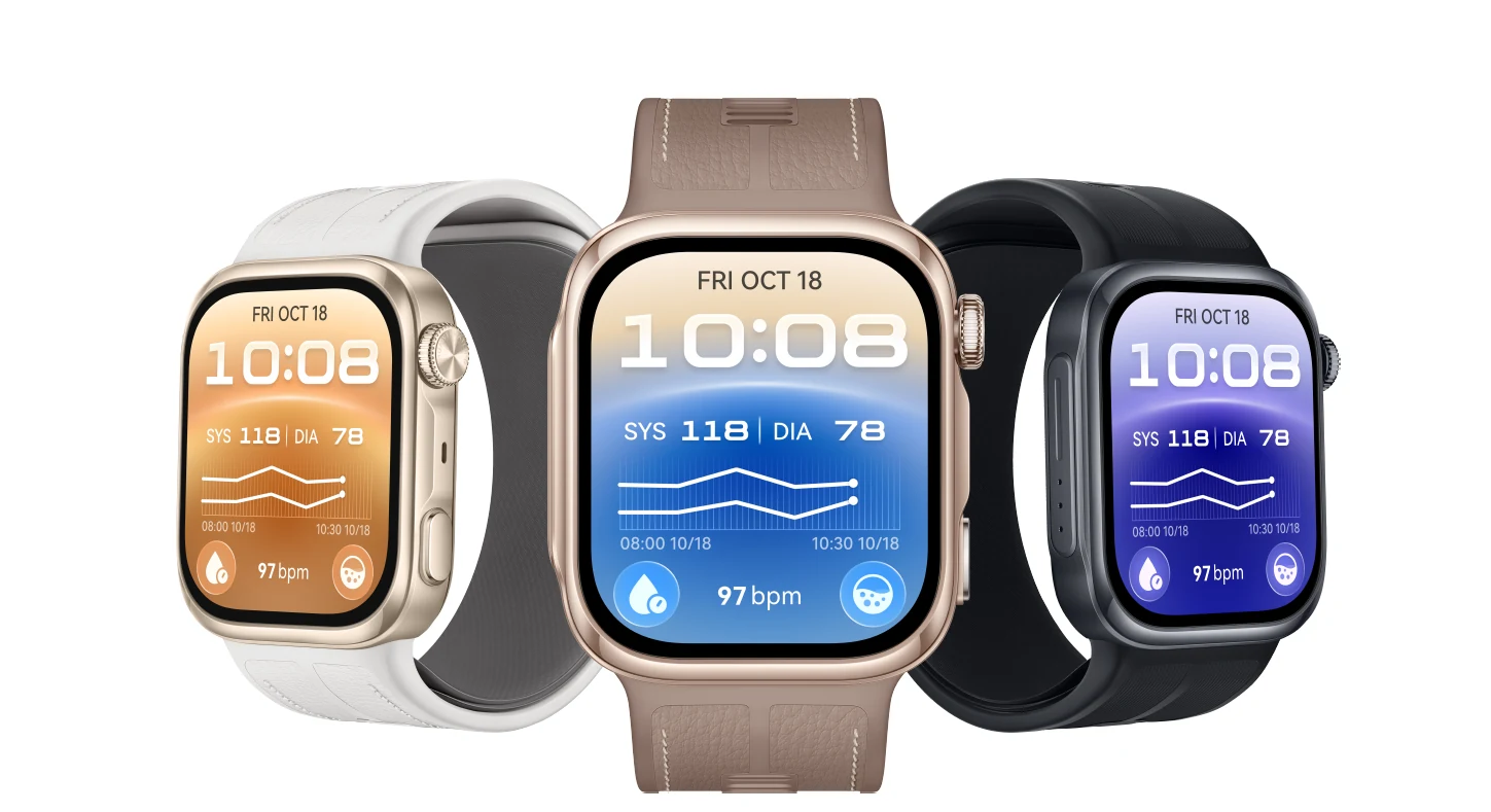 Три варианта часов HUAWEI WATCH D3
