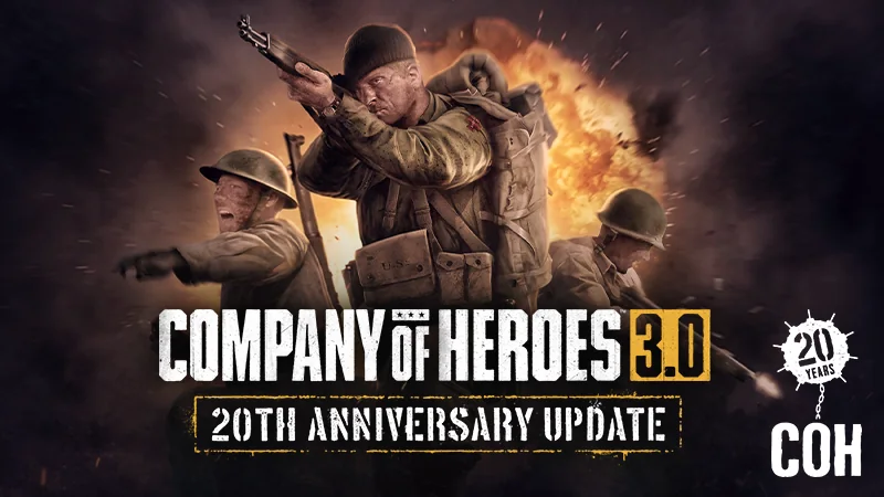 Company of Heroes 3 получит обновление 3.0 с пятью новыми картами 5 ноября