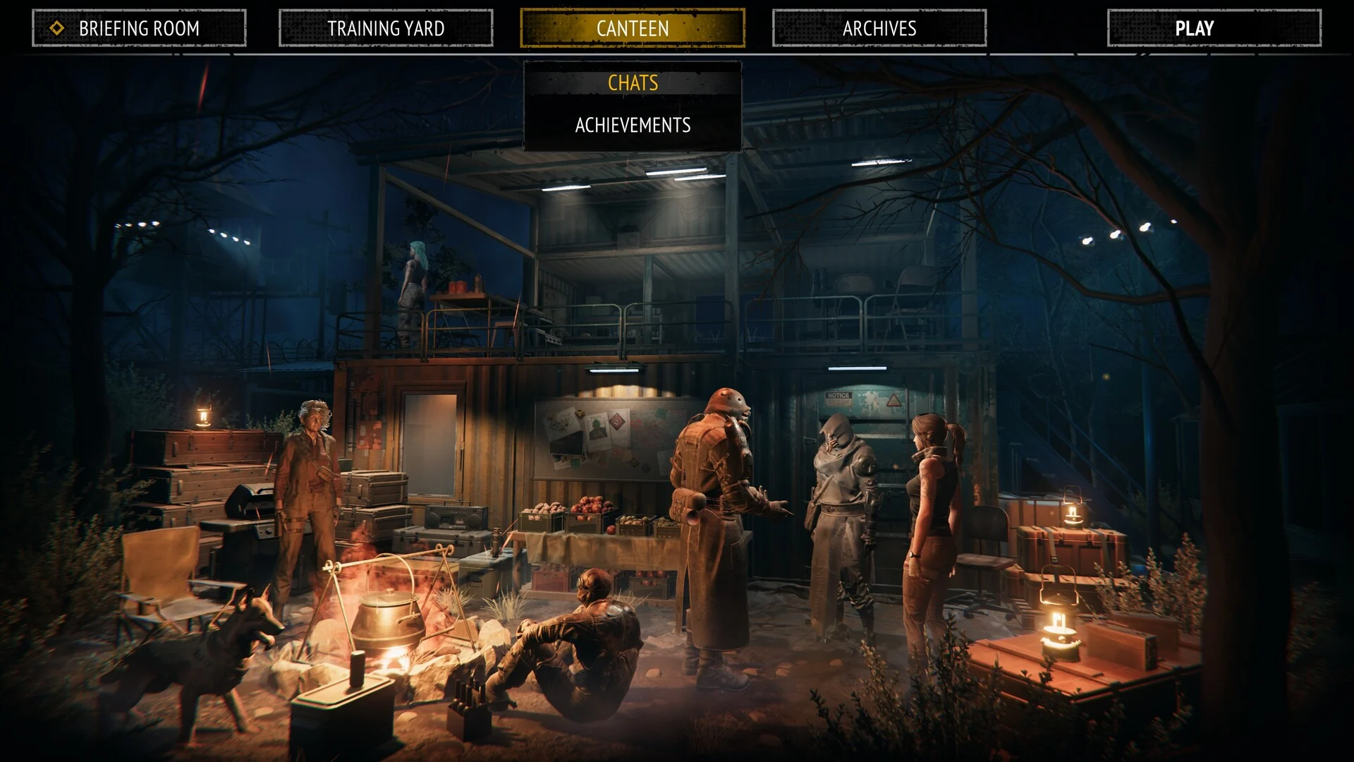 Лагерь выживших в Yet Another Zombie Survivors