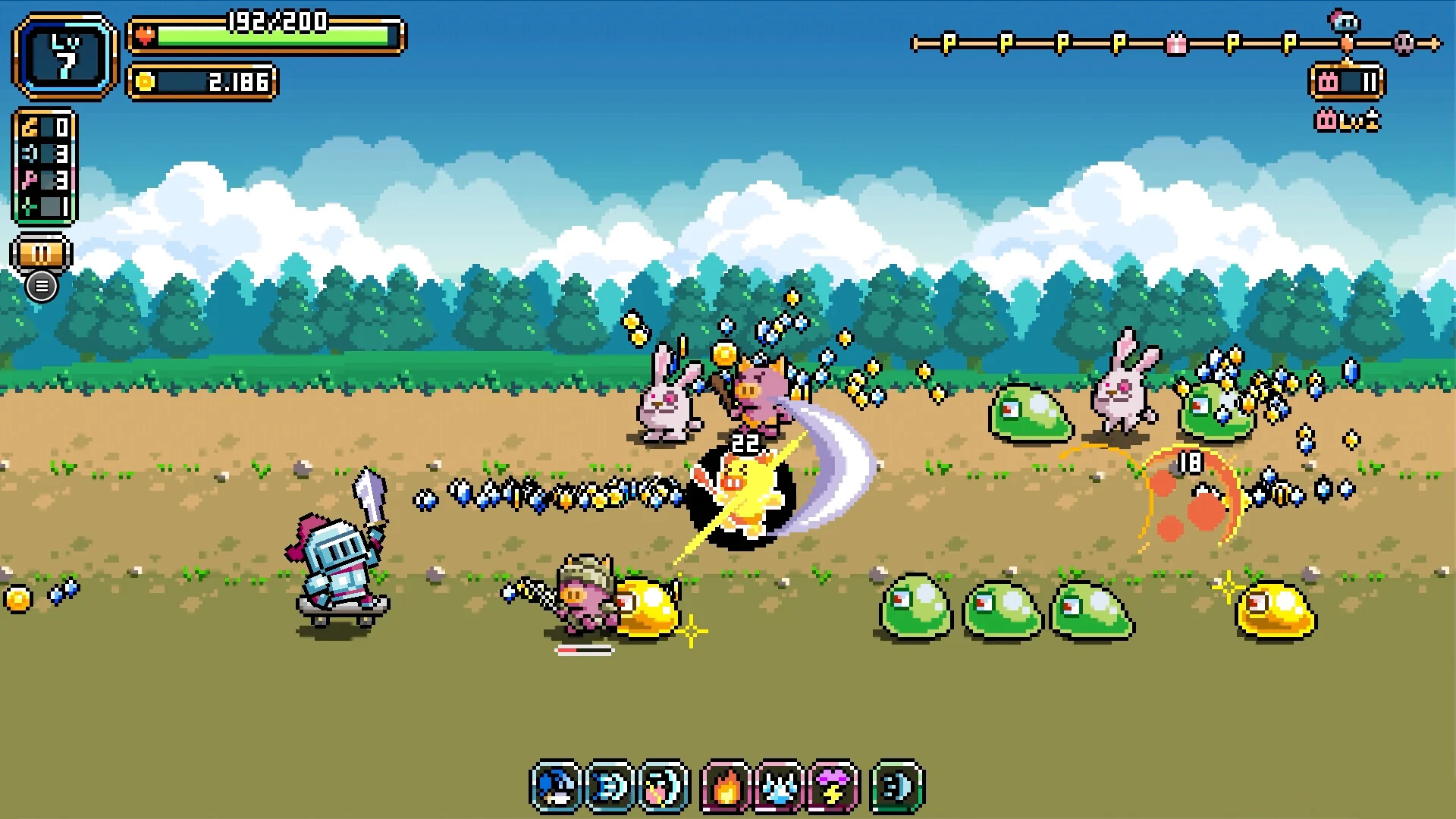 Skateboard Knight gameplay
