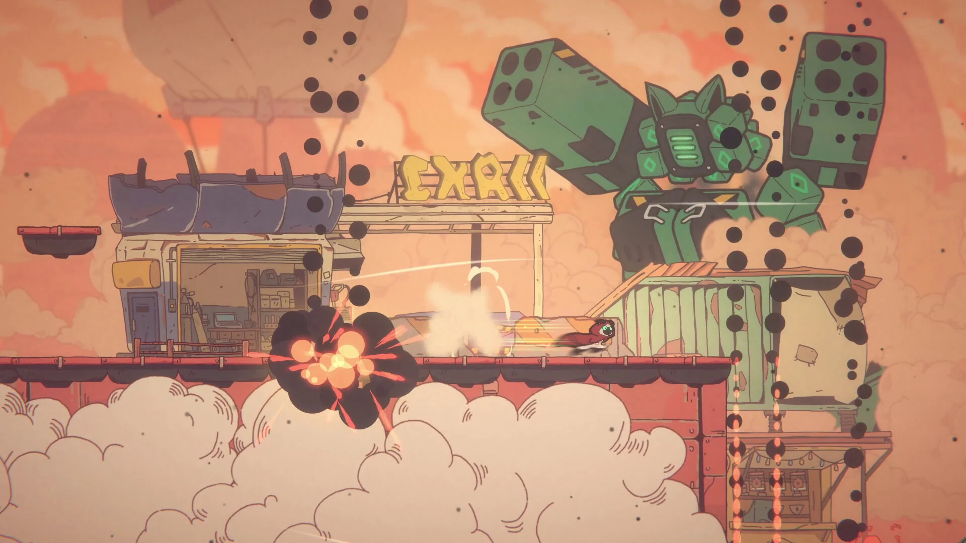 Bolt of Whalington demo arrives November 5 with a cat-piloted mech and a floating whale city