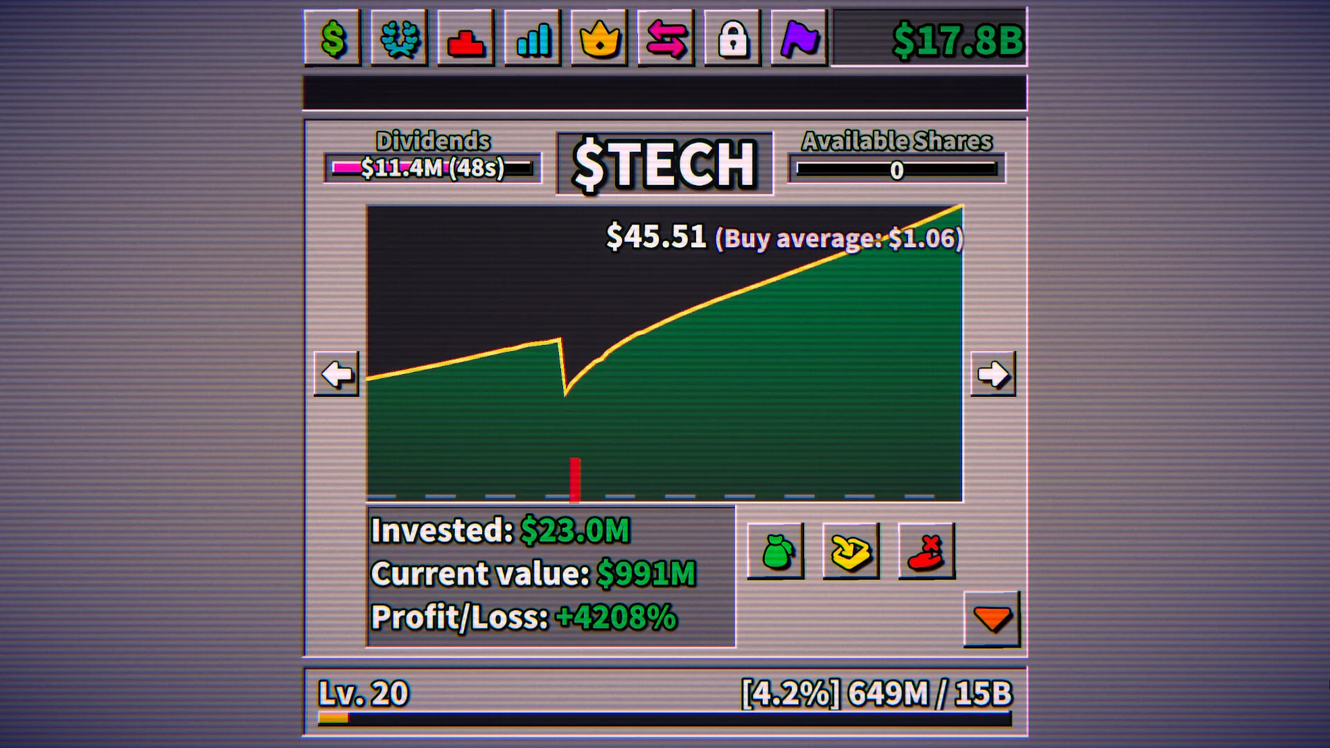 Screen Stocks launches on Steam with a shared simulated market and clicker progression